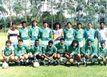 Título de Nacional en la Copa Libertadores de 1989.