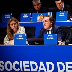 Apoyo masivo de los socios a la gestión de Aperribay