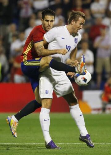 Harry Kane y Cesc.