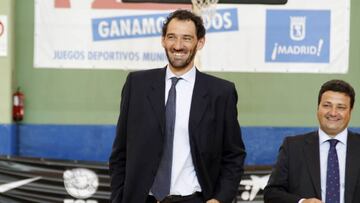 Jorge Garbajosa, presidente de la Federación Española de Baloncesto.