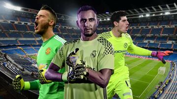 Keylor, De Gea y Courtois