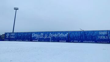 El Fuenla, a El Molinón sin entrenar desde el jueves