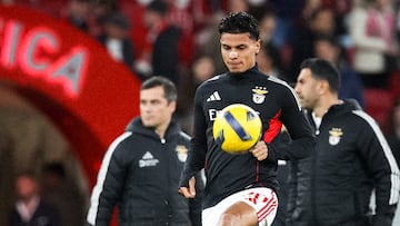 Richard Ríos elogiado por su exentrenador Mozart Santos Batista Júnior