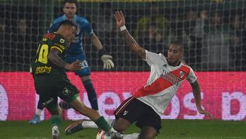 Defensa y River, intenso pero cerrado