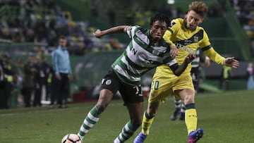 Gelson Martins se le escapa al Madrid, renueva con el Sporting