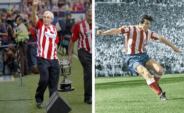 El antes y el después de los veteranos del Atleti