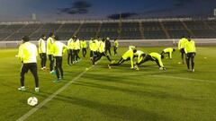 Nacional realiza su primer entrenamiento en Japón
