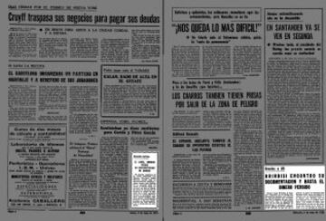 Brindisi recuperó sus papeles por AS. El argentino jugador de Las Palmas Miguel Ángel Brindisi, en un viaje a Madrid, perdió su documentación en un taxi en el trayecto que uní­a el aeropuerto con el centro de la ciudad. Ante el aviso de AS, un taxista lector del periódico, devolvió el bolso de mano que había encontrado una amable señora en el automóvil del citado taxista.