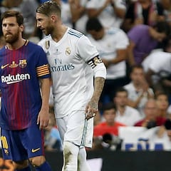 Ramos da la bienvenida a Messi