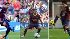 Directo: Messi y Neymar no rotan, titulares en el adiós de Xavi