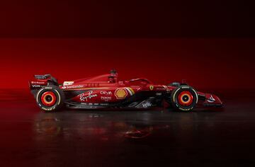 Presentación del nuevo monoplaza de la Scuderia Ferrarri. El SF-24 que pilotarán Carlos Sainz y Charles Leclerc.