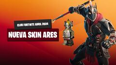 Ares, el Dios de la Guerra griego, es la skin del Club de Fortnite de abril de 2024