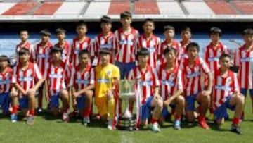 Los veinte menores chinos del Atl&eacute;tico est&aacute;n felices en Madrid. Su alegr&iacute;a fue una de las razones por las que Wang Jianlin entr&oacute; en el capital. Estos ni&ntilde;os aprenden f&uacute;tbol y estudian en un buen colegio.