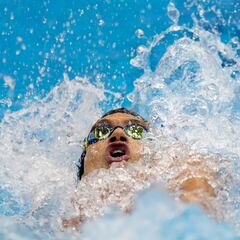 Hugo González, junto a Marchand a las semifinales del 200 estilos