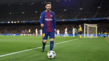 Lionel Messi hizo un buen partido ante el Roma el pasado miércoles, pero su nivel no fue el más alto de la temporada.