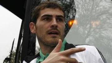 <strong>PREPARADO.</strong> Iker Casillas desea que comience ya la Copa Confederaciones.