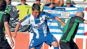 <b>DESVINCULACIÓN. </b>Al mediapunta le queda un año más de contrato con el Racing de Santander.