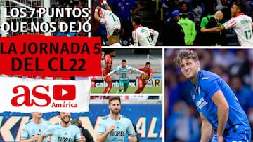 Los 7 puntos que nos dejó la jornada 5 del Clausura 2022
