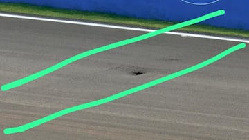 Los problemas crecen en Brasil: agujero en la recta