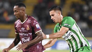 Deportes Tolima vs Atlético Nacional en la Liga BetPlay