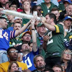 Giants revel in NFL London atmosphere