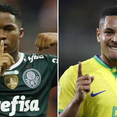 Endrick y Vitor Roque viajarán a España en abril