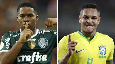 Endrick y Vitor Roque, rivalidad de presente y futuro