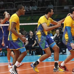 Brasil sigue de fiesta: oro en vóley con Neymar en la grada