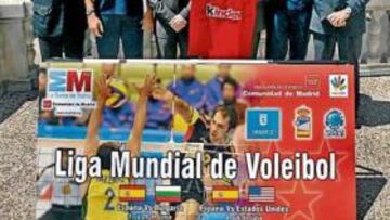 Voley de élite en Madrid.