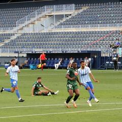 1x1 del Málaga: Hicham abandera una exhibición de la cantera