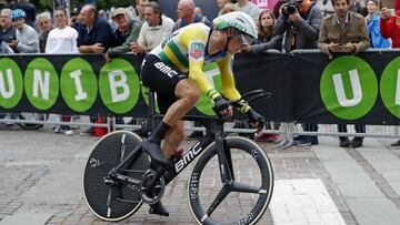 22/05/18
GIRO ITALIA DIA CONTRARRELOJ ROVERETO
GANADOR ETAPA
BMC RACING TEAM
ROHAN DENNIS
CICLISMO