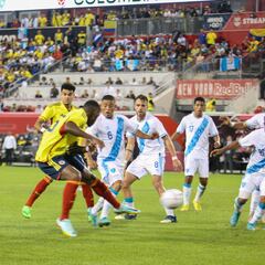 Durán y Carrascal, los debutantes en la Selección Colombia