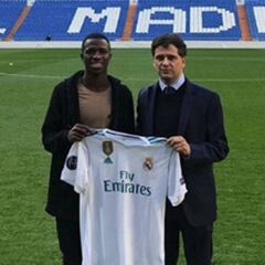 Vinicius se viste de madridista