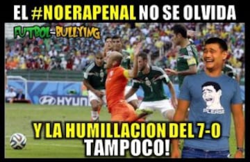 México ganó pero los memes no olvidan el 7-0 contra Chile