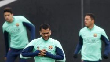 El Barcelona viaja a Getafe con Alves pero sin Xavi ni Puyol