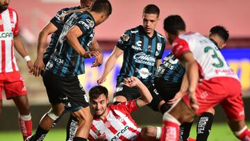 Con conato de bronca se jugó el Querétaro contra Necaxa