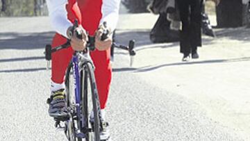 <b>LISTO. </b>Iván Gutiérrez ha memorizado el circuito de la Casa de Campo.