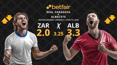 Real Zaragoza vs. Albacete Balompié: horario, dónde ver, pronósticos y clasificación