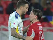 Joselu, gol y expulsión