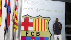 Dembélé ya está en Barcelona