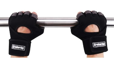Estos guantes para el gimnasio, con 7.500 valoraciones, disponen de protección para la muñeca