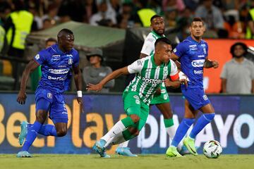 Nacional 0-0 Once Caldas, fecha 17 de Liga BetPlay.