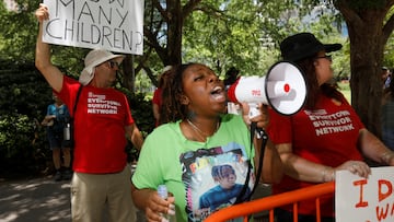 Protests and cancellations at the NRA convention in Houston