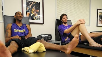 Pau Gasol recuerda a Kobe Bryant en el día de su cumpleaños