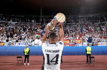 Will Casemiro play for Manchester United against Liverpool on Monday?