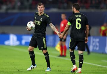 Kroos y Nacho.