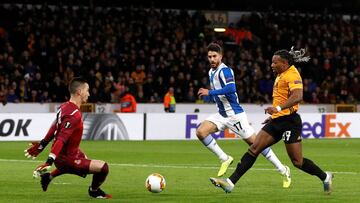 Andrés Prieto, en Wolverhampton.