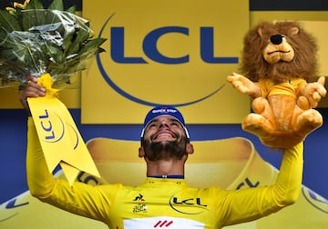 Gaviria y Colombia de amarillo en el Tour de Francia