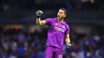 Sebastian Jurado of Cruz Azul during the game Cruz Azul vs America, corresponding to Round 07 of the Torneo Apertura 2023 of the Liga BBVA MX, at Azteca Stadium, on September 02, 2023.
<br><br>
Sebastian Jurado de Cruz Azul durante el partido Cruz Azul vs America, correspondiente a la Jornada 07 del Torneo Apertura 2023 de la Liga BBVA MX, en el Estadio Azteca, el 02 de Septiembre de 2023.