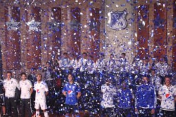 Lanzamiento camiseta Millonarios 2015